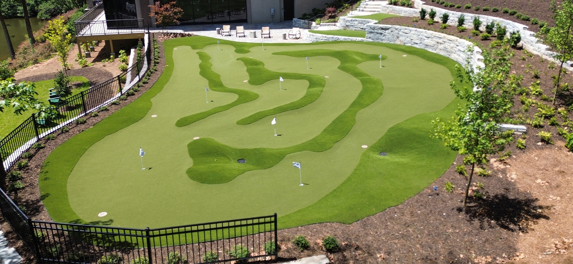 Glen Lake Office Building Nine Hole Putting Course