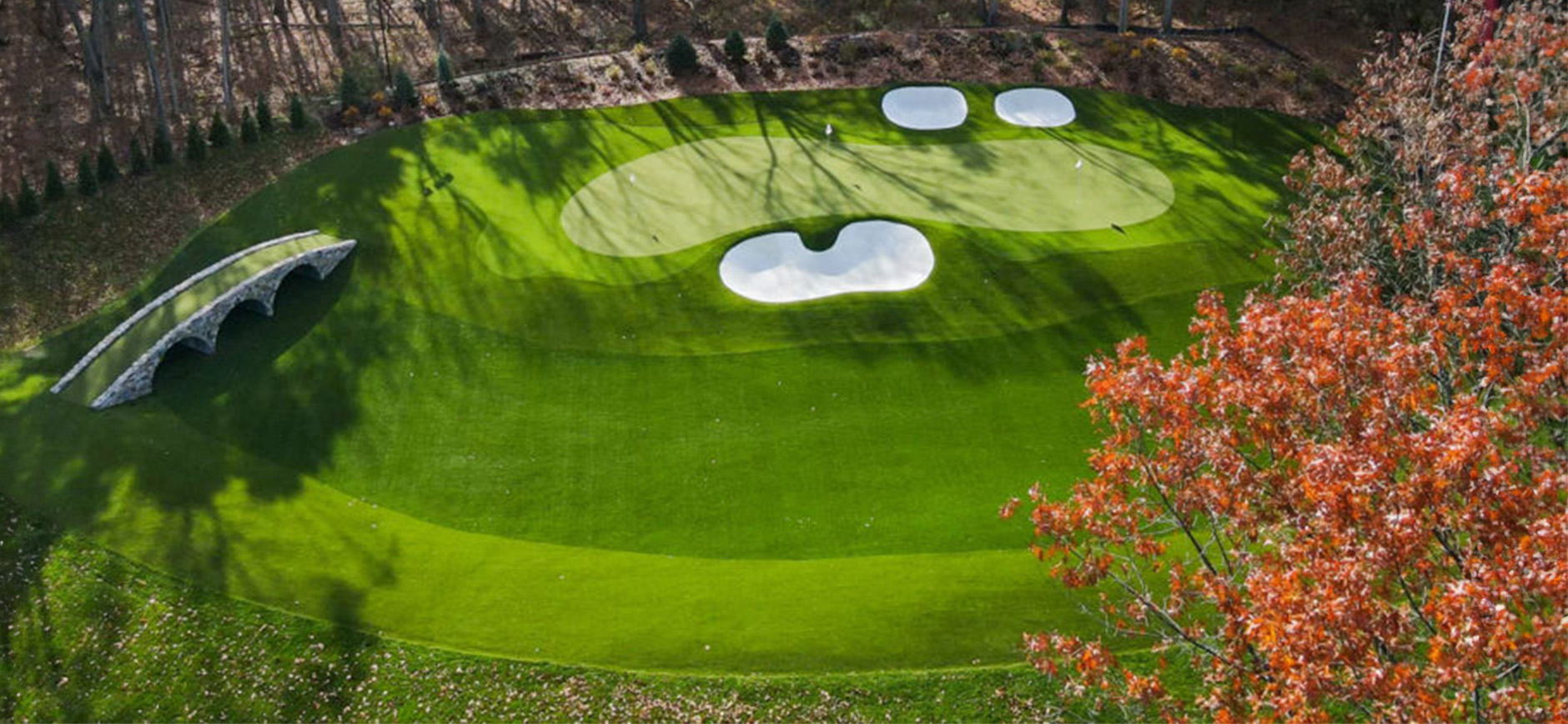 Western New York Homeowner Builds Par 3 Hole Inspired By Famed Golf Course